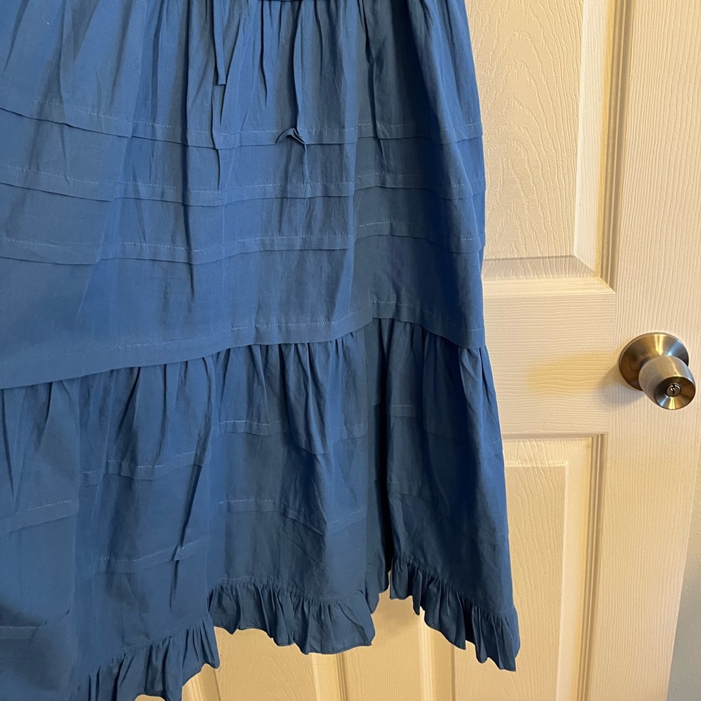 Pinch Blue Layered Maxi Dress - Picture 4 of 7